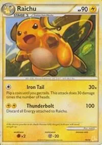 Raichu (#19 Non-Holo) #19 – XY Trainer Kit: Sylveon & Noivern