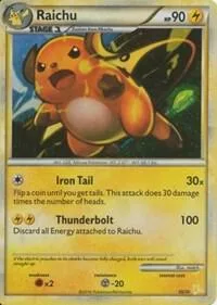 Raichu (#30 Holo) #30 – XY Trainer Kit: Sylveon & Noivern