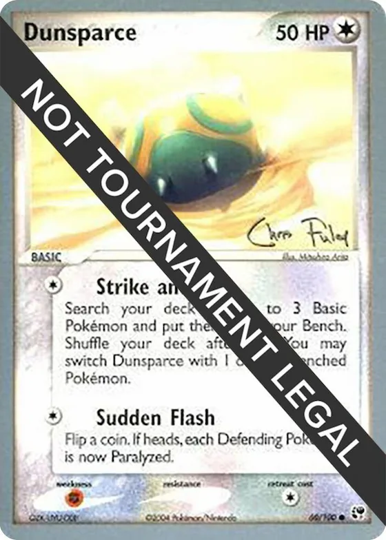 Dunsparce - 2004 (Chris Fulop) #60 – World Championship Decks