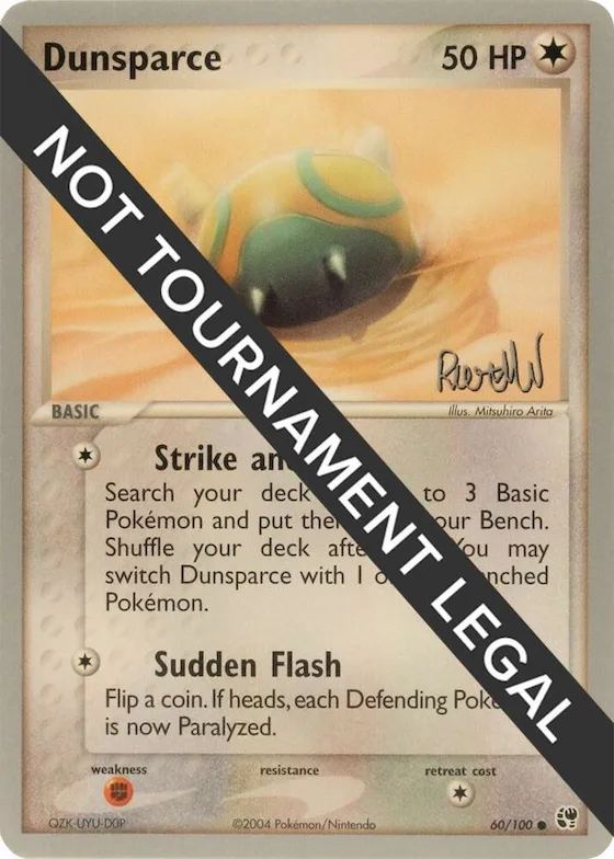 Dunsparce - 2004 (Reed Weichler) #60 – World Championship Decks