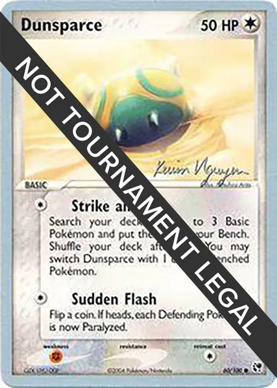 Dunsparce - 2004 (Kevin Nguyen) #60 – World Championship Decks