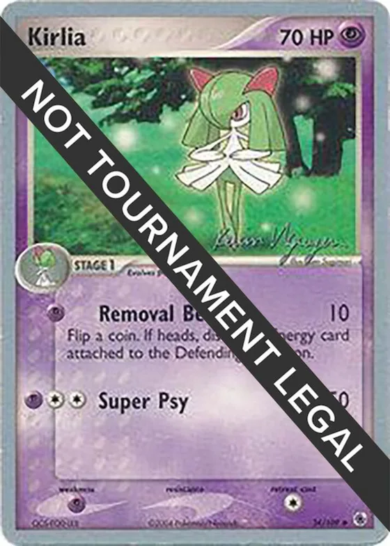 Kirlia - 2004 (Kevin Nguyen) #34 – World Championship Decks