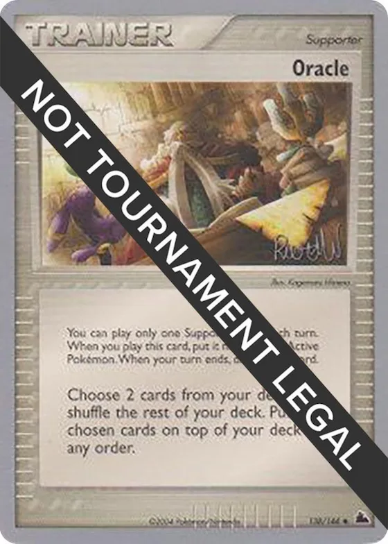 Oracle - 2004 (Reed Weichler) #138 – World Championship Decks