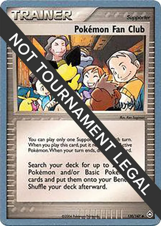 Pokemon Fan Club - 2004 (Reed Weichler) #130 – World Championship Decks
