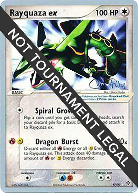 Rayquaza ex - 2004 (Chris Fulop) #97 – World Championship Decks