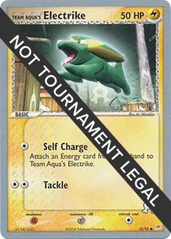Team Aqua's Electrike - 2004 (Chris Fulop) #27 – World Championship Decks