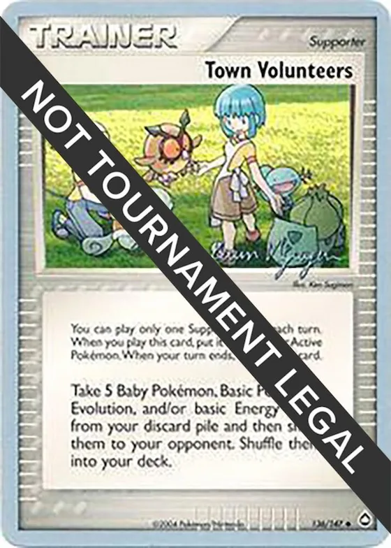 Town Volunteers - 2004 (Kevin Nguyen) #136 – World Championship Decks