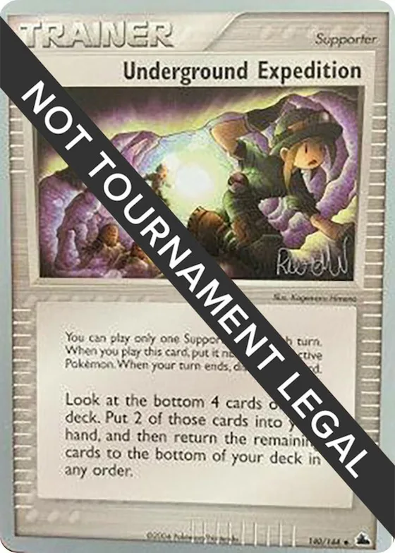 Underground Expedition - 2004 (Reed Weichler) #140 – World Championship Decks