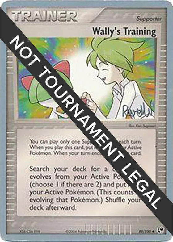 Wally's Training - 2004 (Reed Weichler) #89 – World Championship Decks