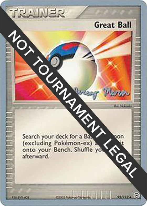 Great Ball - 2005 (Jeremy Maron) #92 – World Championship Decks
