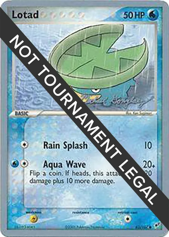 Lotad (63) - 2005 (Michael Gonzalez) #63 – World Championship Decks
