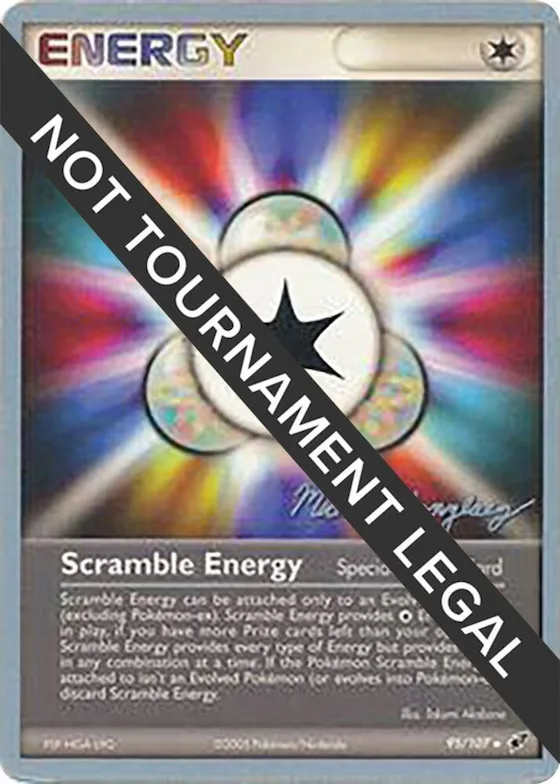 Scramble Energy - 2005 (Michael Gonzalez) #95 – World Championship Decks