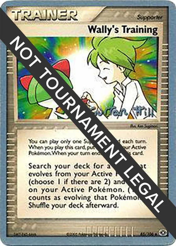 Wally's Training - 2005 (Curran Hill) #85 – World Championship Decks