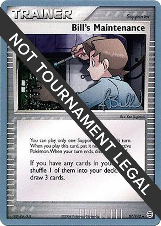 Bill's Maintenance - 2006 (Jimmy Ballard) #87 – World Championship Decks