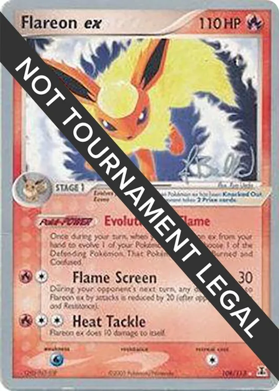 Flareon ex - 2006 (Jimmy Ballard) #108 – World Championship Decks