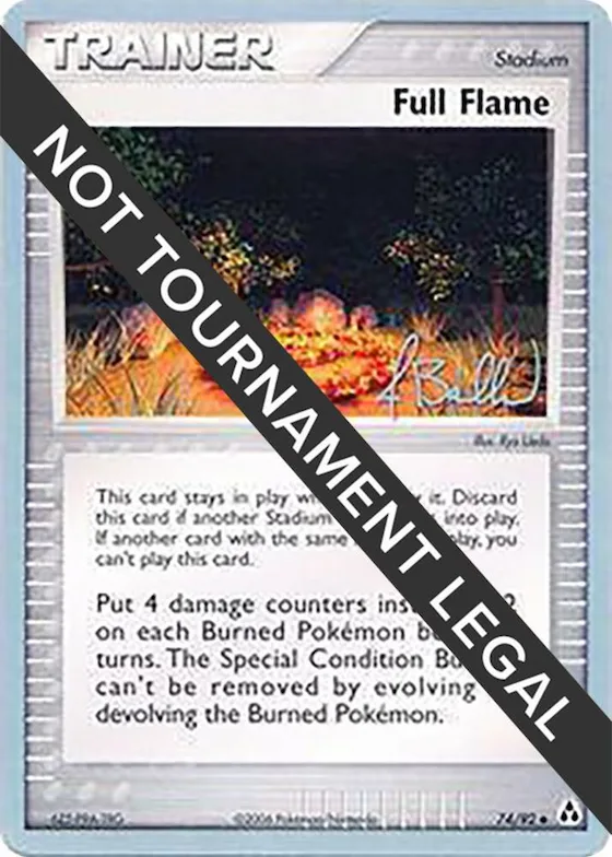 Full Flame - 2006 (Jimmy Ballard) #74 – World Championship Decks