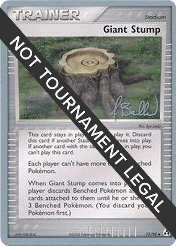 Giant Stump - 2006 (Jimmy Ballard) #75 – World Championship Decks