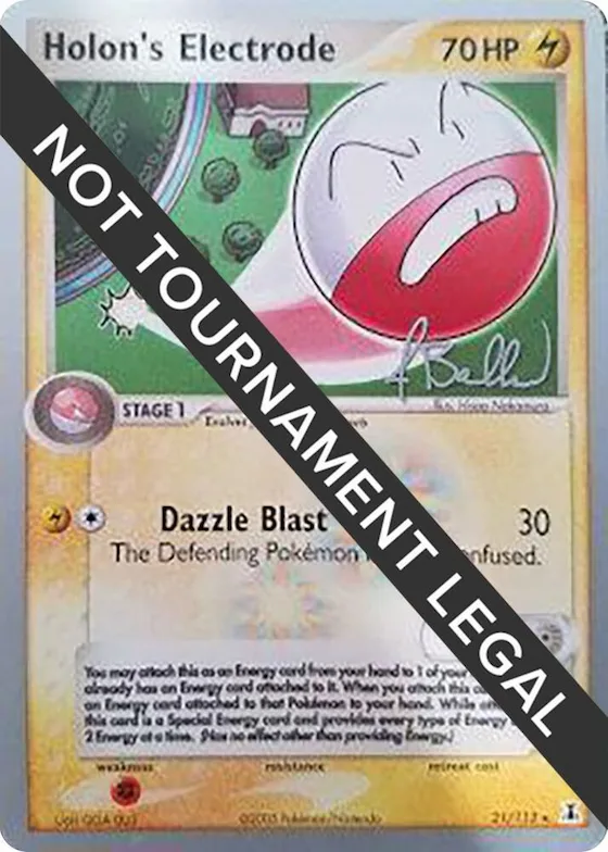 Holon's Electrode - 2006 (Jimmy Ballard) #21 – World Championship Decks