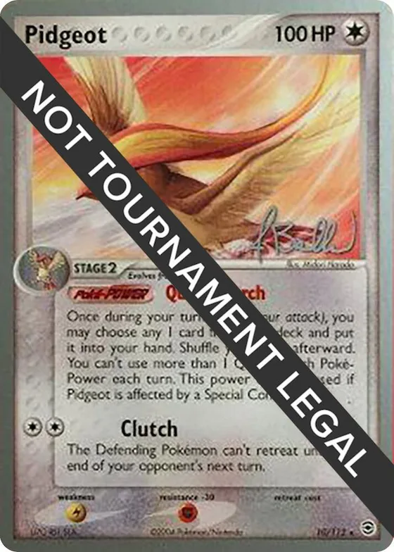 Pidgeot - 2006 (Jimmy Ballard) #10 – World Championship Decks