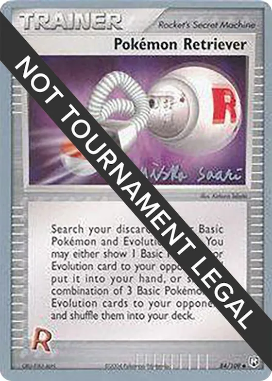 Pokemon Retriever - 2006 (Miska Saari) #84 – World Championship Decks