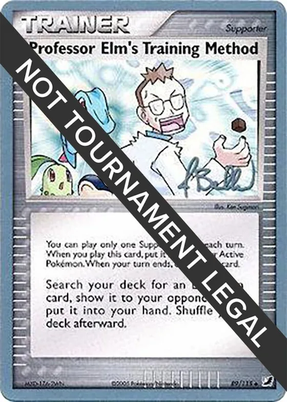 Professor Elm's Training Method - 2006 (Jimmy Ballard) #89 – World Championship Decks