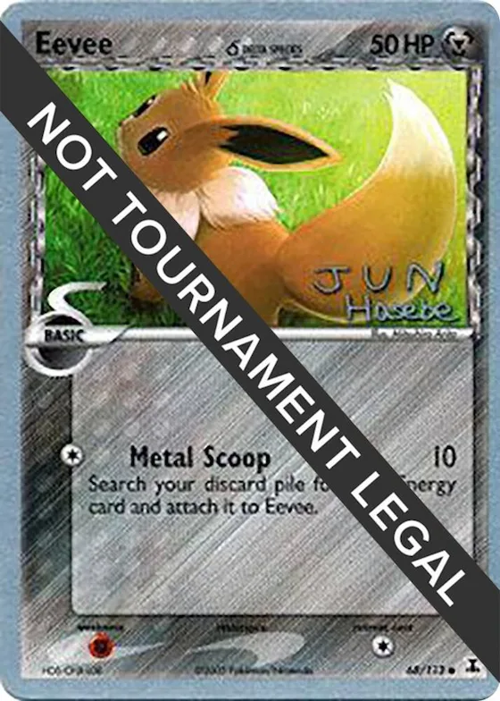 Eevee (Delta Species) - 2007 (Jun Hasebe) #68 – World Championship Decks