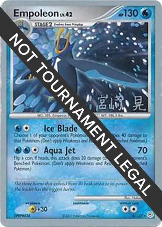Empoleon - 2007 (Akira Miyazaki) #4 – World Championship Decks