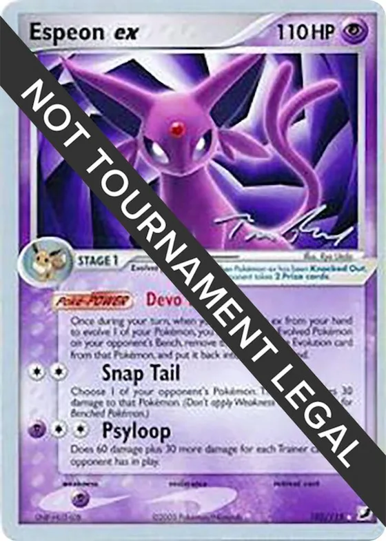Espeon ex - 2007 (Tom Roos) #102 – World Championship Decks