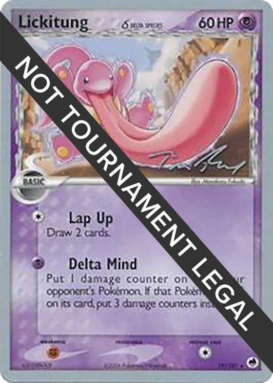 Lickitung (Delta Species) - 2007 (Tom Roos) #19 – World Championship Decks