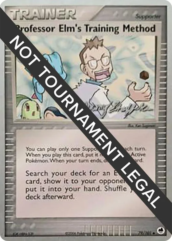 Professor Elm's Training Method - 2007 (Jeremy Scharff-Kim) #79 – World Championship Decks