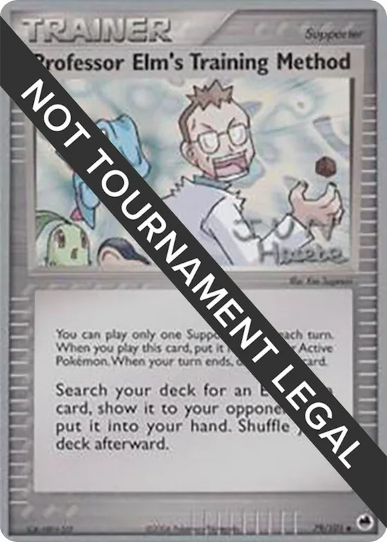 Professor Elm's Training Method - 2007 (Jun Hasebe) #79 – World Championship Decks