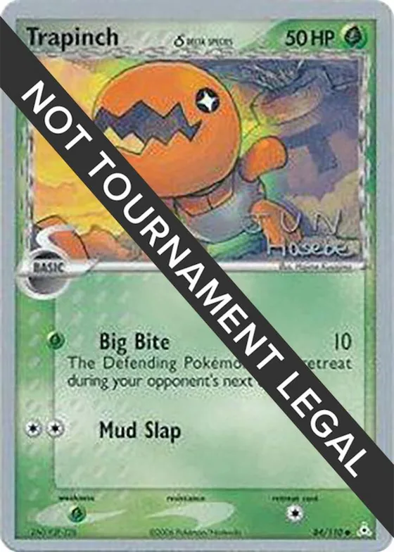 Trapinch (Delta Species) - 2007 (Jun Hasebe) #84 – World Championship Decks