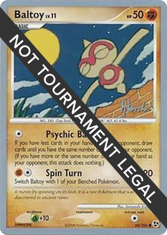Baltoy - 2008 (Dylan Lefavour) #60 – World Championship Decks
