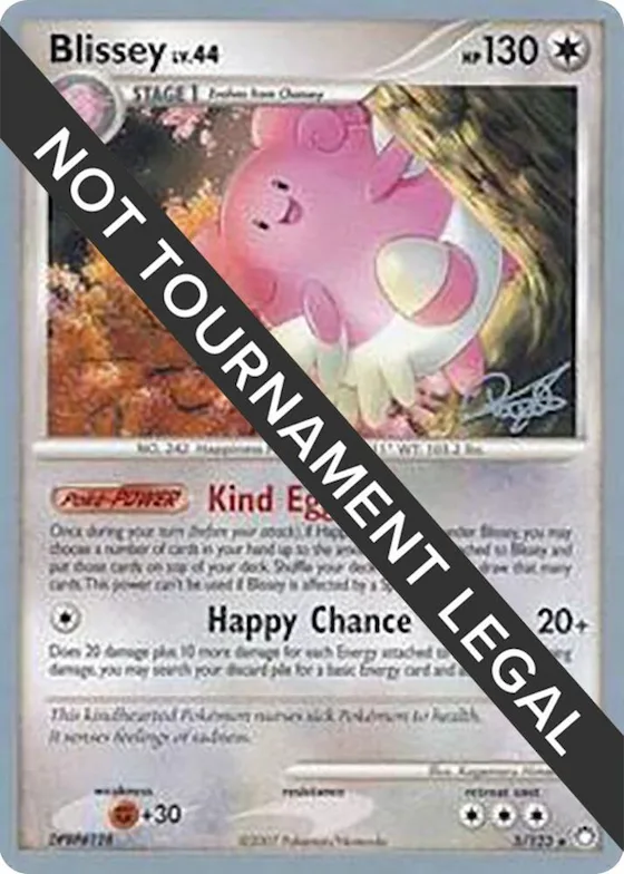 Blissey - 2008 (Paul Atanassov) #5 – World Championship Decks