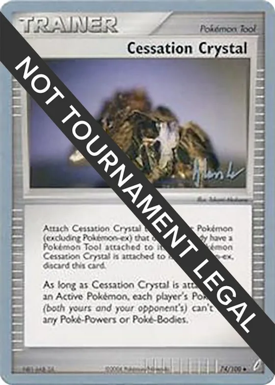 Cessation Crystal - 2008 (Dylan Lefavour) #74 – World Championship Decks