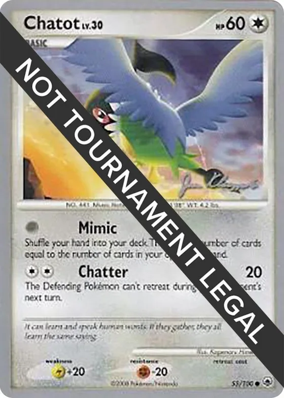 Chatot - 2008 (Jason Klaczynski) #55 – World Championship Decks