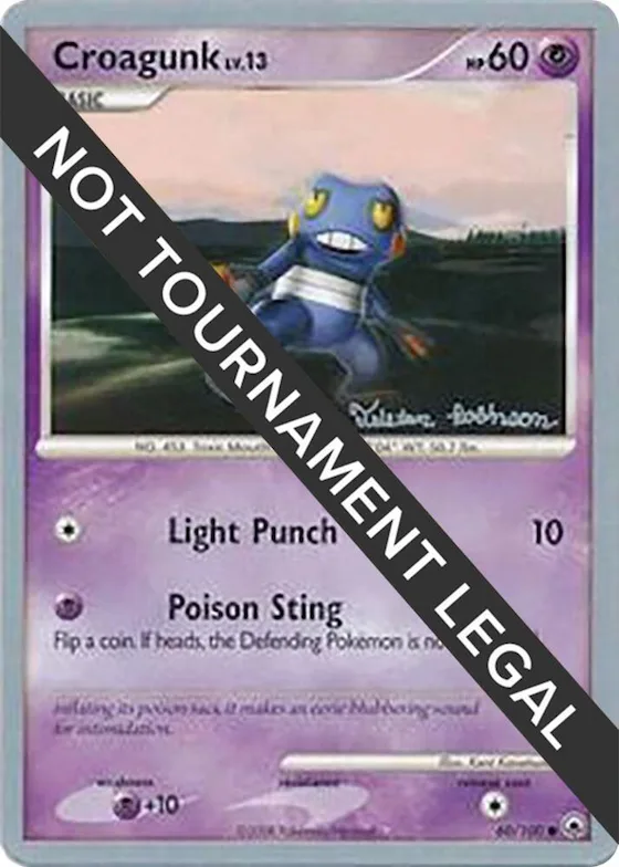 Croagunk - 2008 (Tristan Robinson) #60 – World Championship Decks