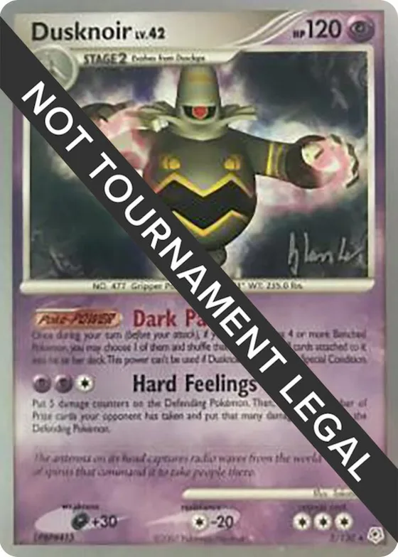Dusknoir - 2008 (Dylan Lefavour) #2 – World Championship Decks