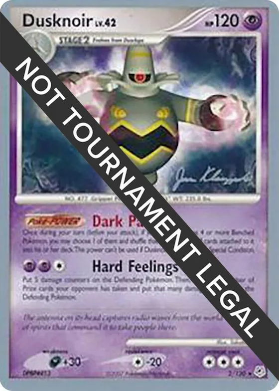 Dusknoir - 2008 (Jason Klaczynski) #2 – World Championship Decks