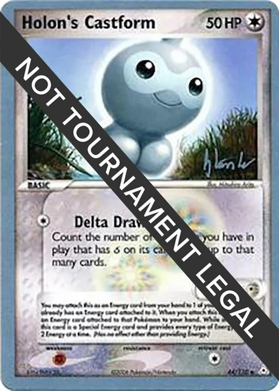 Holon's Castform - 2008 (Dylan Lefavour) #44 – World Championship Decks