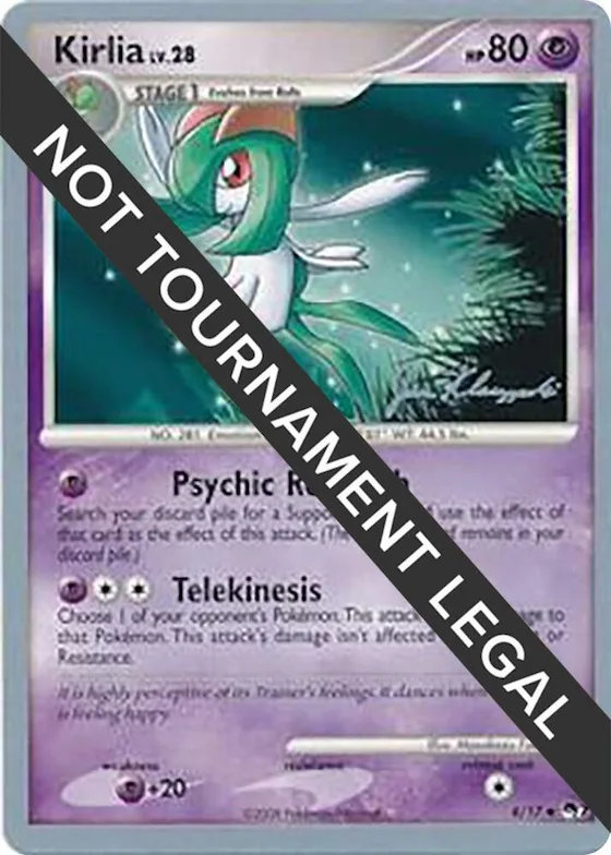 Kirlia - 2008 (Jason Klaczynski) #8 – World Championship Decks