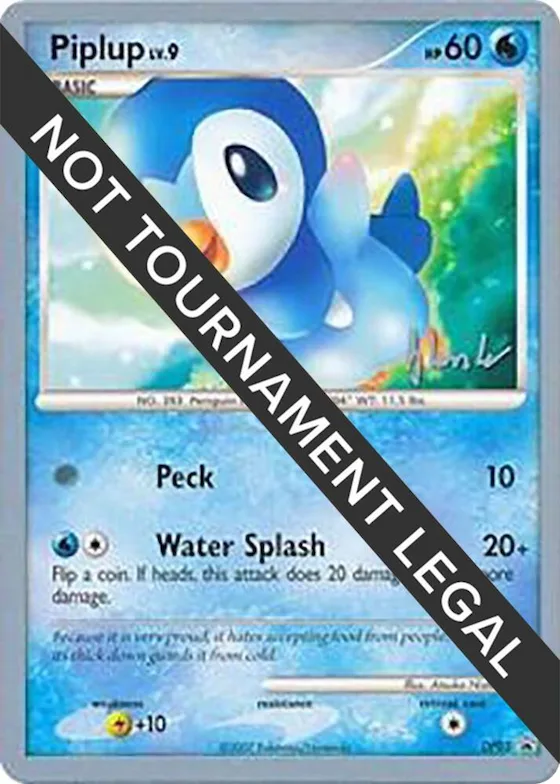 Piplup (DP03) - 2008 (Dylan Lefavour) #dp3 – World Championship Decks
