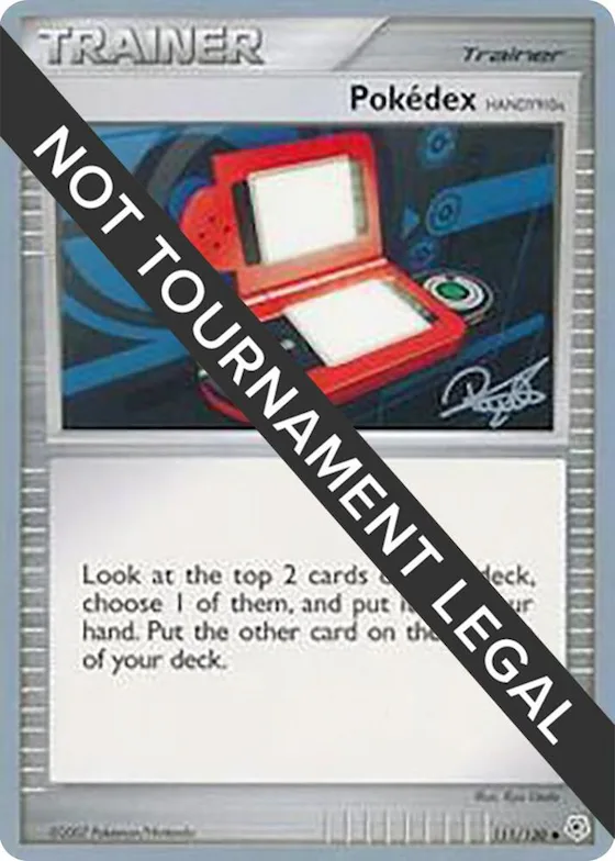 Pokedex (HANDY910is) - 2008 (Paul Atanassov) #111 – World Championship Decks