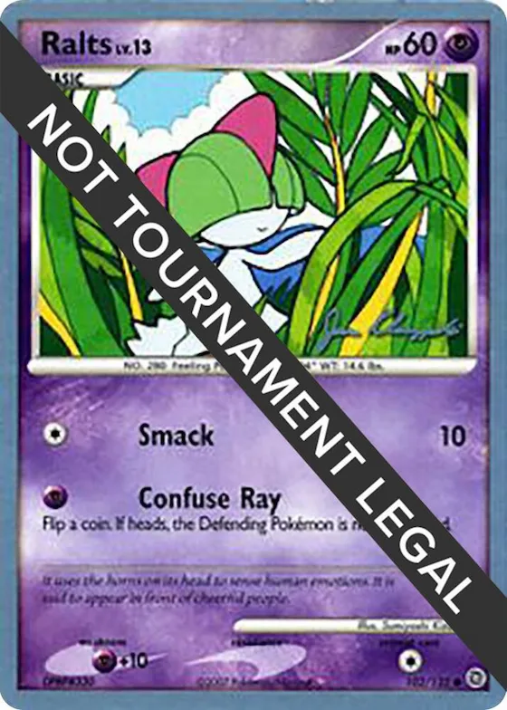 Ralts (102) - 2008 (Jason Klaczynski) #102 – World Championship Decks