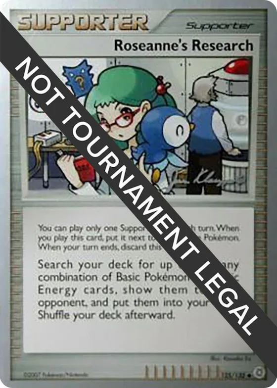 Roseanne's Research - 2008 (Jason Klaczynski) #125 – World Championship Decks