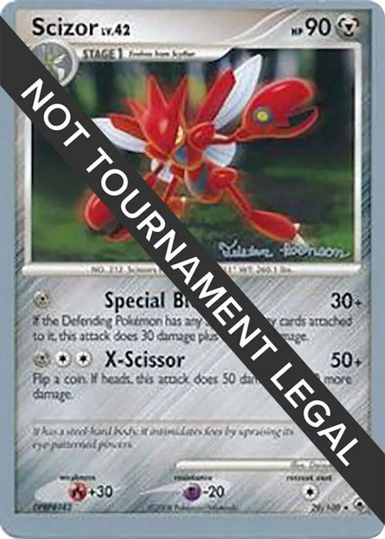 Scizor - 2008 (Tristan Robinson) #29 – World Championship Decks
