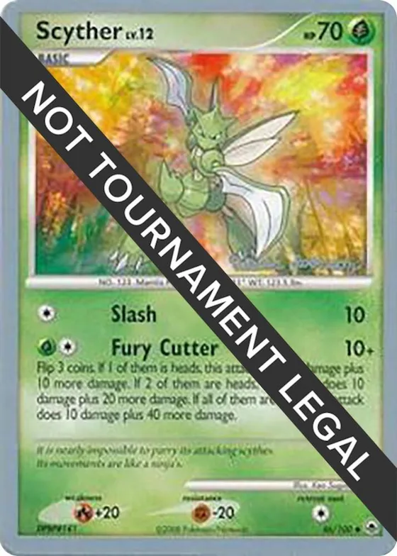 Scyther - 2008 (Tristan Robinson) #46 – World Championship Decks