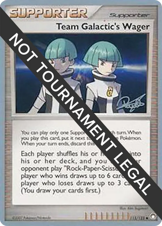 Team Galactic's Wager - 2008 (Paul Atanassov) #115 – World Championship Decks