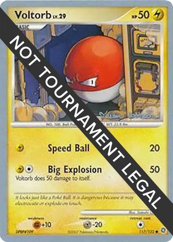 Voltorb - 2008 (Tristan Robinson) #117 – World Championship Decks
