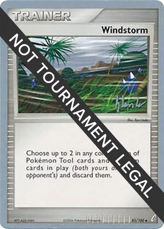 Windstorm - 2008 (Dylan Lefavour) #85 – World Championship Decks